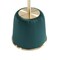 Manhattan Comfort Round End Table 1.0 and End Table 2.0 Set of 2, 18.43 in L, Stainless Steel, Green 2-AT03-GR - alternate 6
